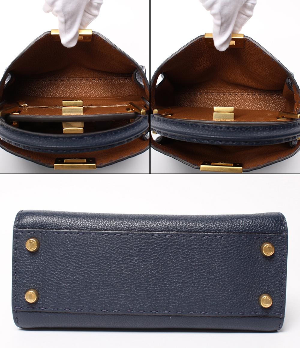 フェンディ 2wayハンドバッグ ショルダーバッグ 斜め掛け ピーカブー スモール レディース FENDI