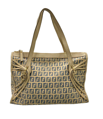 FENDI トートバッグ ズッキーノ キャンバス レディース フェンディ