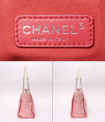 CHANEL トートバッグ ショルダーバッグ 肩掛け シルバー金具 18番台 レディース シャネル