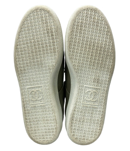 CHANEL マトラッセキャンバススニーカー G24838 レディース SIZE 37 1/2 (24.5cm) シャネル