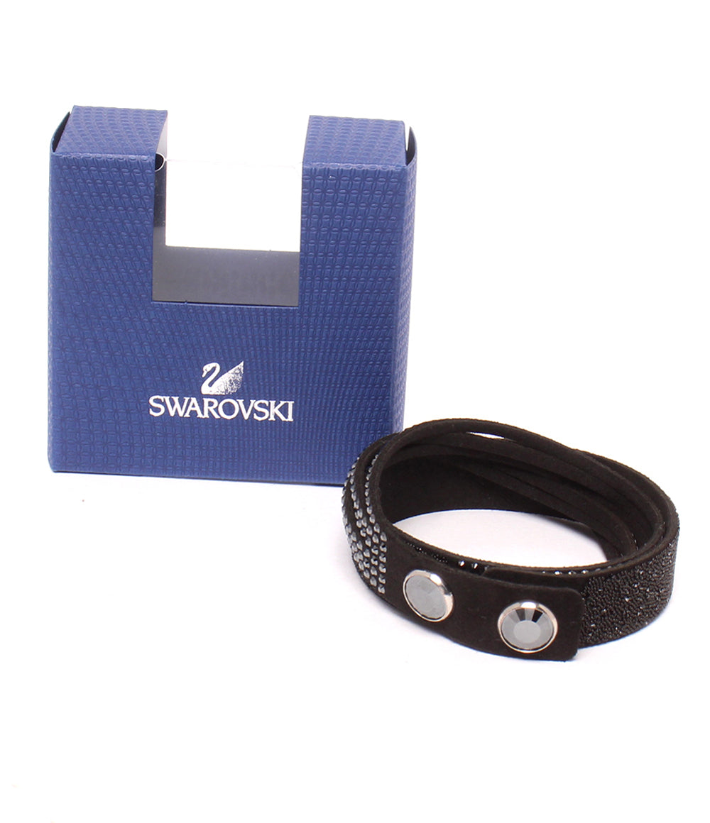 美品 SWAROVSKI ブレスレット 5158292 Slake Black Duo レディース スワロフスキー