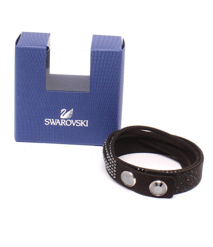美品 SWAROVSKI ブレスレット 5158292 Slake Black Duo レディース スワロフスキー