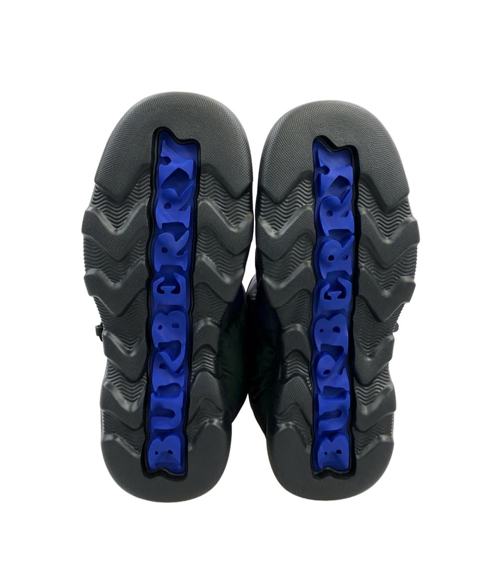 美品 BURBERRY ピローブーツ チェック柄 メンズ SIZE 41 (26.5cm) バーバリー