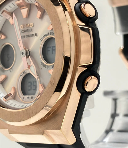 CASIO 腕時計 G-MS Baby-G ソーラー シルバー MSG-W600G レディース カシオ
