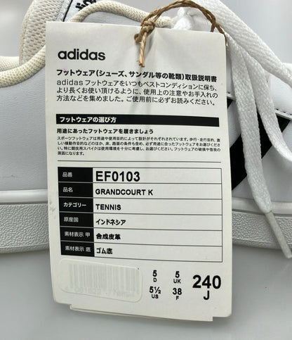 adidas ローカットスニーカー GRANDCOURT K EF0103 レディース SIZE 24.0 アディダス