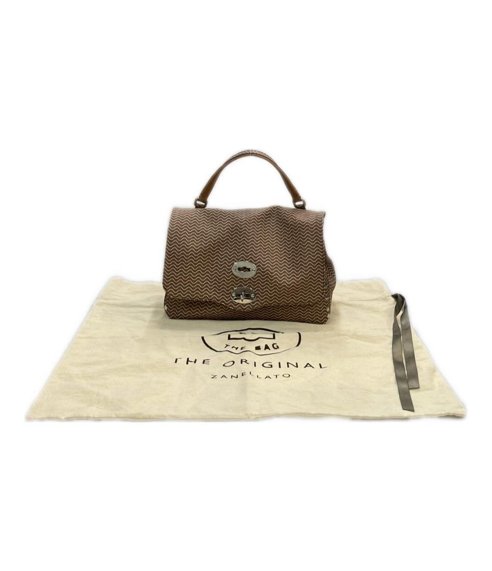 美品 ザネラート 2wayハンドバッグ ショルダーバッグ 斜めがけ 40258509 レディース ZANELLATO