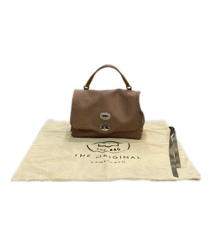 美品 ザネラート 2wayハンドバッグ ショルダーバッグ 斜めがけ 40258509 レディース ZANELLATO