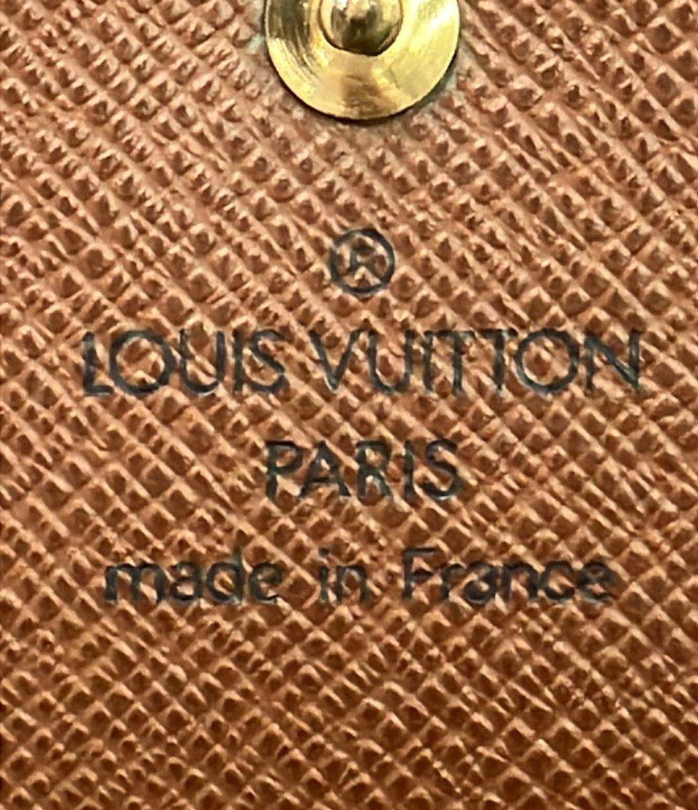 訳あり LOUIS VUITTON Wホック財布 モノグラム ポルトモネ ビエ カルトクレディ M61652 レディース メンズ ルイ・ヴィトン