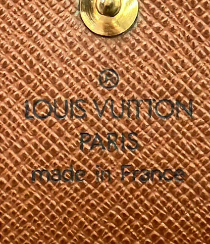 訳あり LOUIS VUITTON Wホック財布 モノグラム ポルトモネ ビエ カルトクレディ M61652 レディース メンズ ルイ・ヴィトン