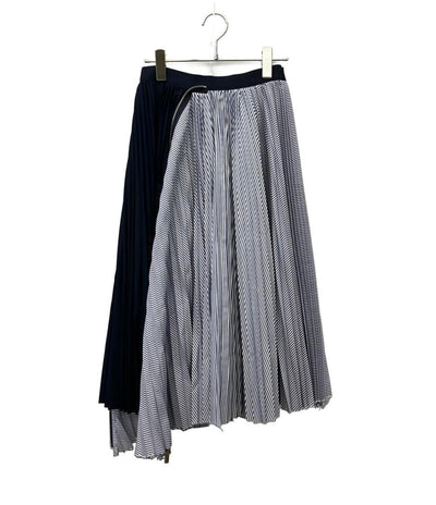 Sacai スカート プリーツ  Cotton Poplin Zipper Skirt  24SS SCW-086 レディース SIZE 0 (XS) サカイ