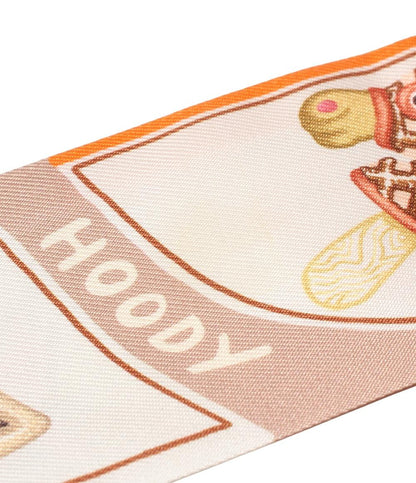 HERMES スカーフ ツイリー シルク100% Funny ice cream レディース エルメス