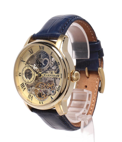 EARNSHAW 腕時計 自動巻き ゴールド 8006 メンズ アーンショウ