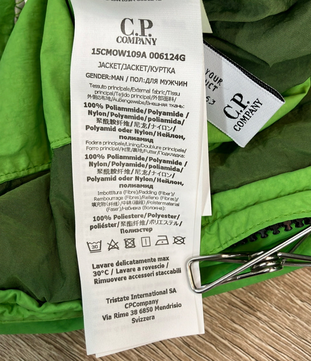 C.P.Company ナイロンジャケット フード付き ダブルジップ Goggle Jacket 15CMOW109A 006124G メンズ SIZE 46 (S) シーピーカンパニー