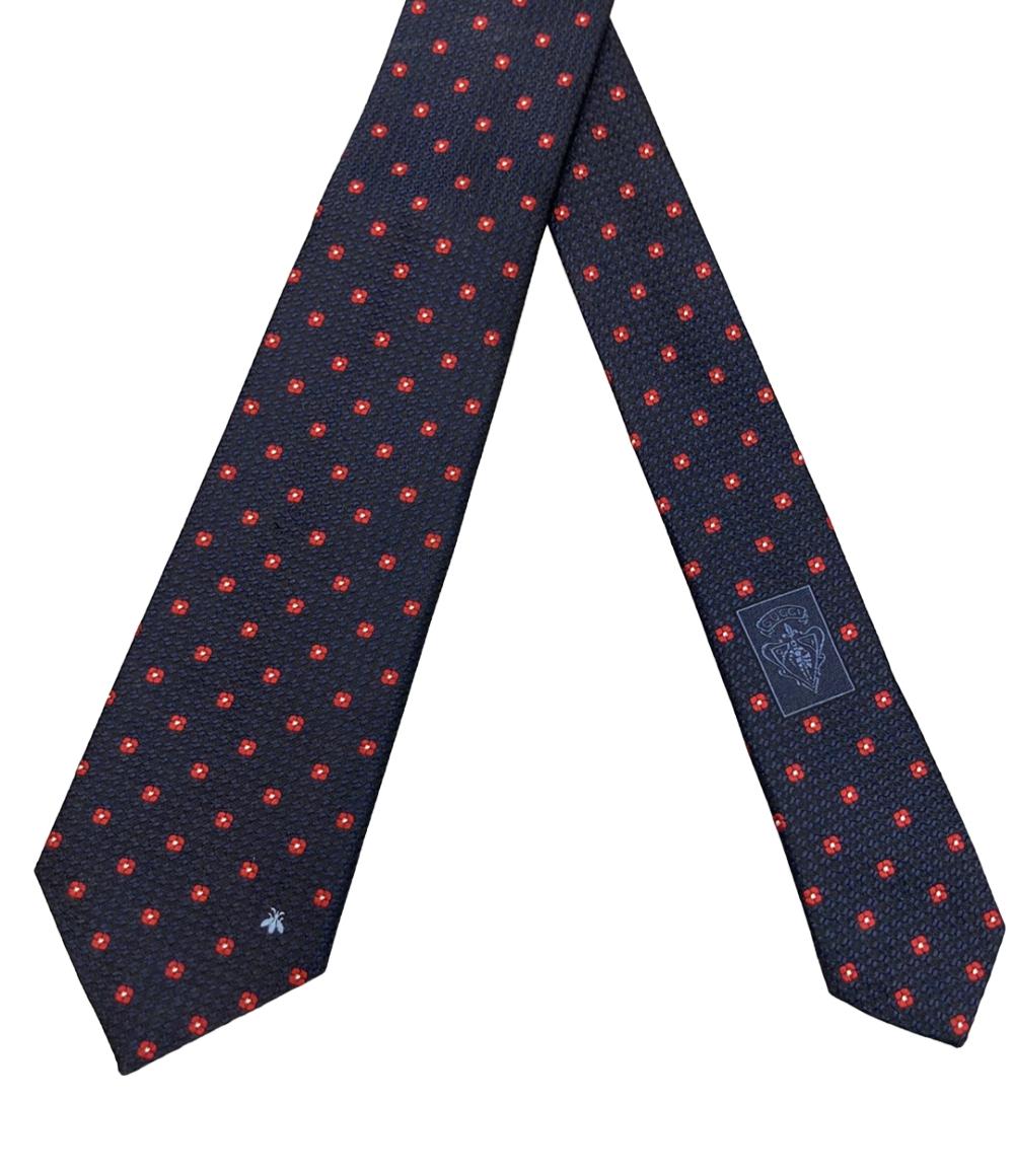 美品 GUCCI ネクタイ シルク100% メンズ グッチ