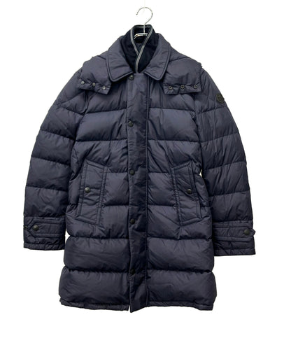 MONCLER ダウンコート ダブルジップ スナップボタン フード付き A2091319138568352 メンズ SIZE 0 (XS) モンクレール