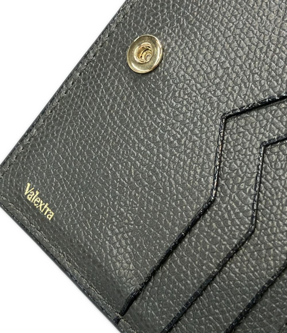 美品 ヴァレクストラ 二つ折り財布 メンズ Valextra