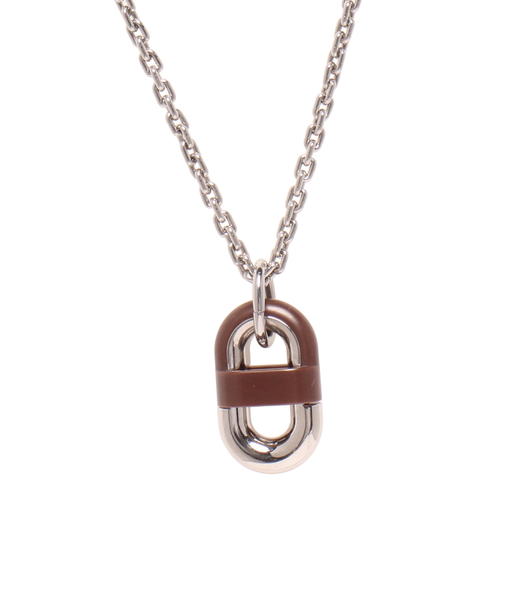美品 HERMES ネックレス シェーヌ マイヨン メンズ エルメス