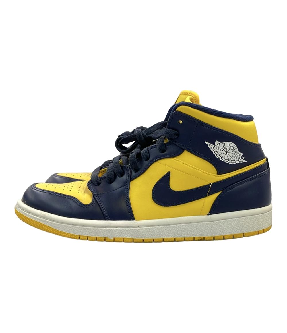 ナイキ ミドルカットスニーカー AIR JORDAN 1 MID 554724-707 メンズ SIZE 26.0 (M) NIKE