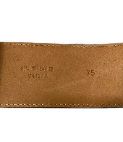 美品 ジョルジオアルマーニ エナメルベルト Y11314 レディース (75) GIORGIO ARMANI