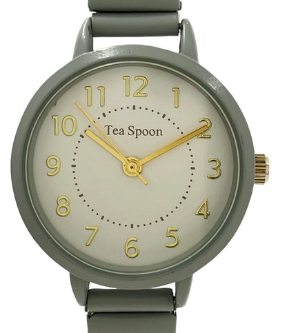 ティースプーン ③-146  602 Tea　Spoon腕時計 クオーツ E00721S-5 レディース Tea Spoon
