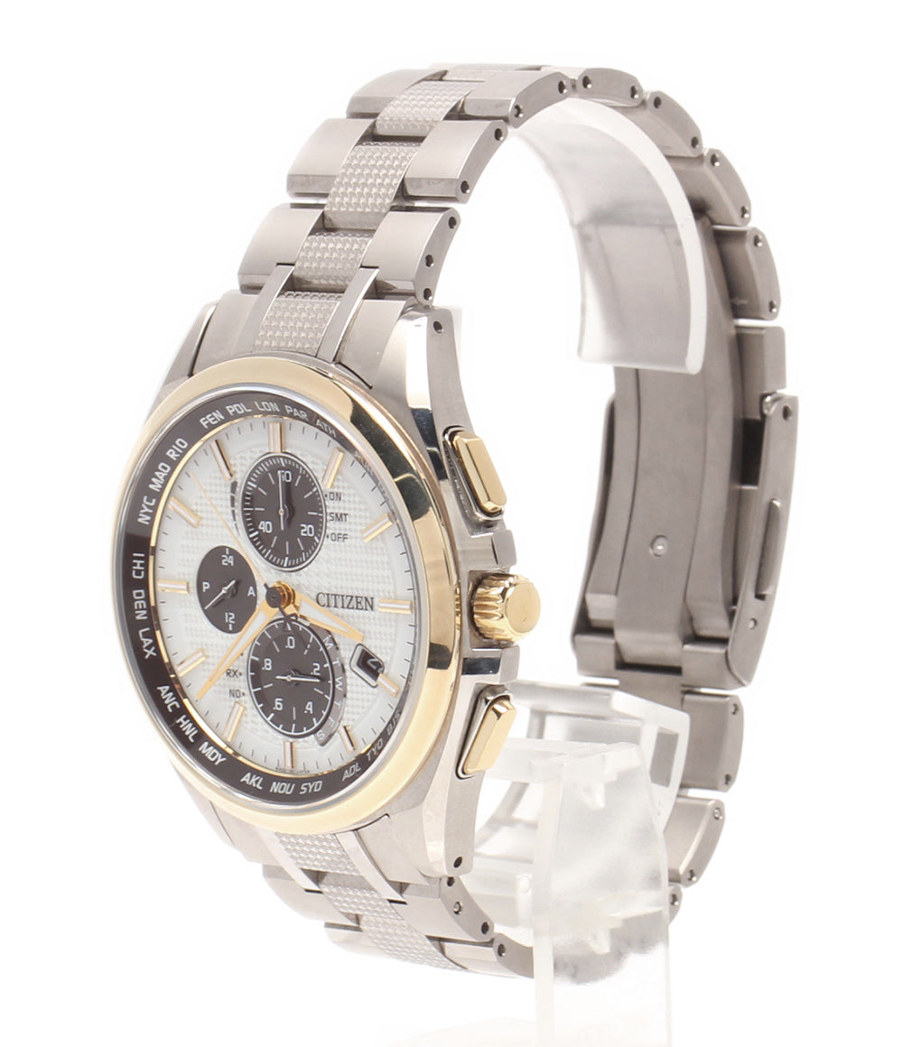 CITIZEN 腕時計 アテッサ ソーラー ホワイト H804-T026974 メンズ シチズン