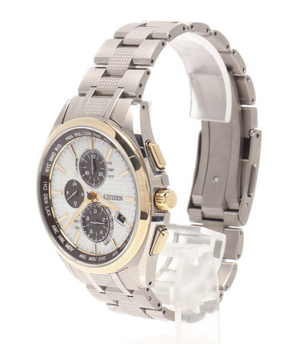 CITIZEN 腕時計 アテッサ ソーラー ホワイト H804-T026974 メンズ シチズン