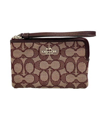 美品 COACH ポーチ シグネチャー レディース コーチ