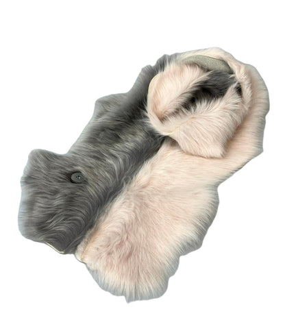 カールドノヒュー バイカラー ムートンファーストール レディース KARL DONOGHUE