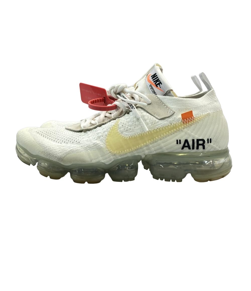 NIKE OFF-WHITE ローカットスニーカー THE 10 NIKE AIR VAPORMAX FK AA3831-100 メンズ SIZE 27.0 (L) ナイキ オフホワイト
