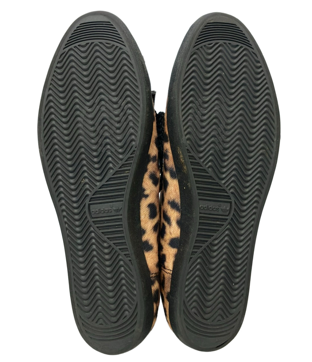 adidas ヒョウ柄スリッポン リレースロー B26899 レディース SIZE 24.5 アディダス