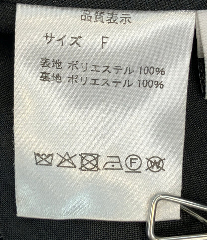 OBLI ノースリーブワンピース Uライン ジャンパー 25SHDD28 レディース SIZE F (M) オブリ