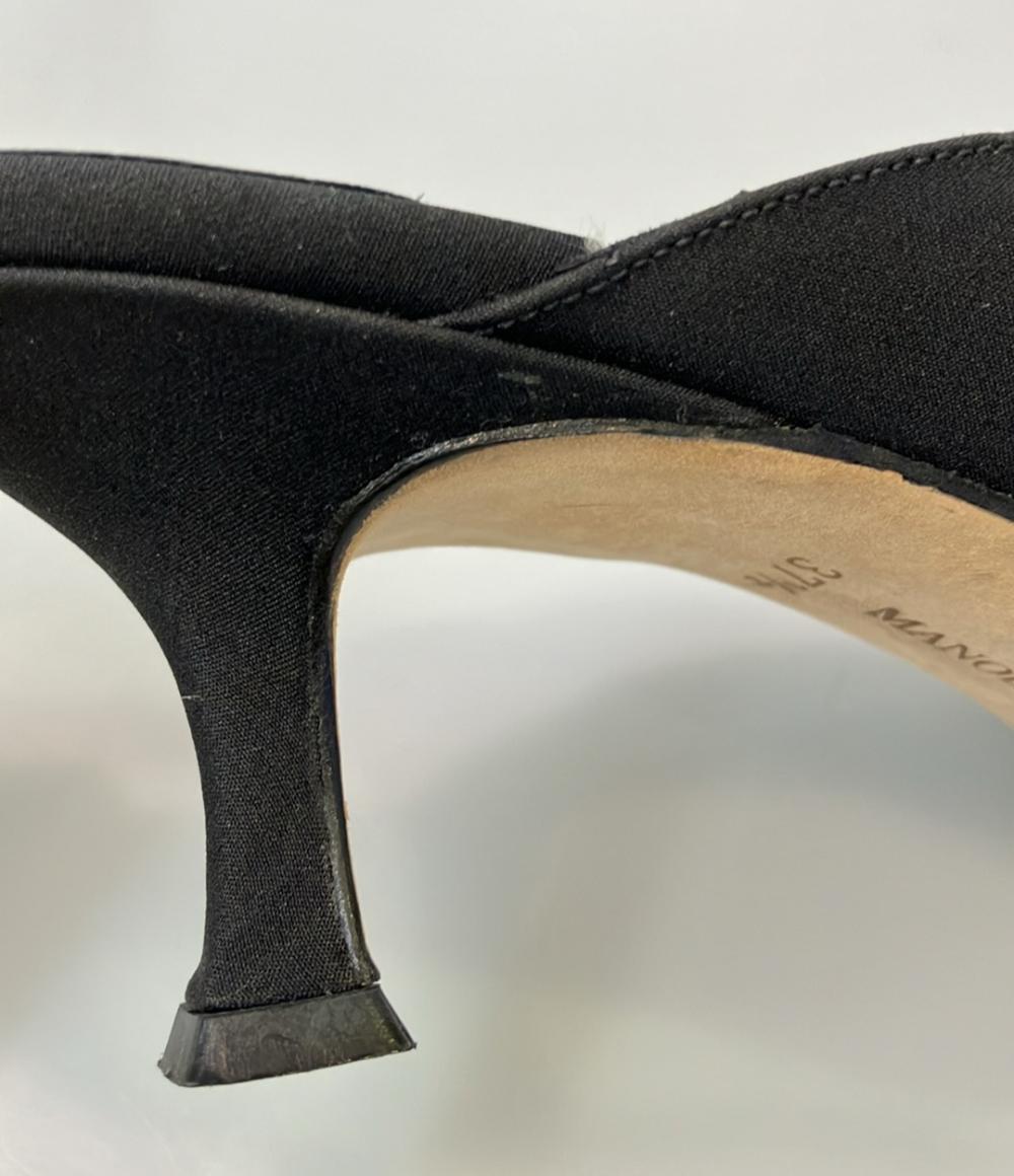 マノロブラニク ミュール レディース SIZE 37 1/2 (L) MANOLO BLAHNIK 