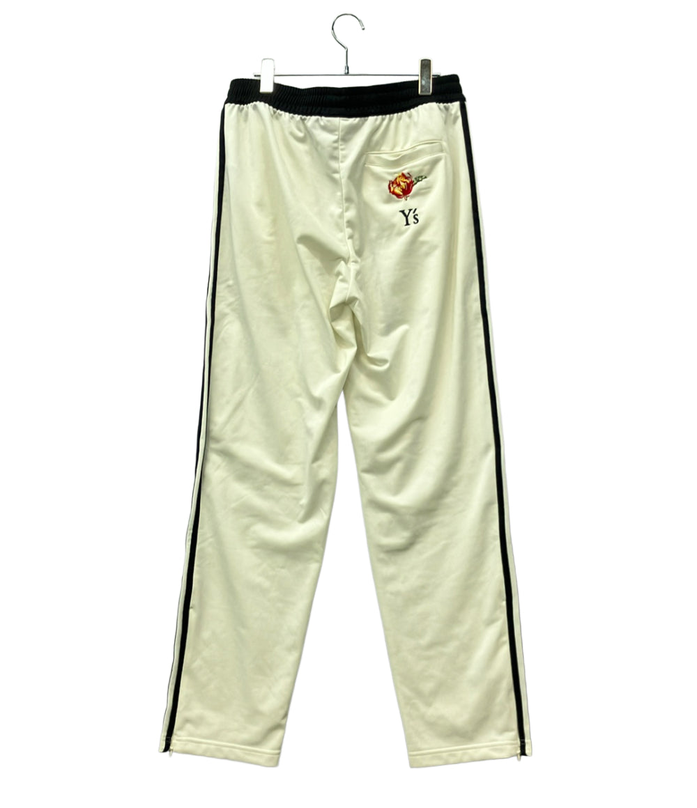 Y's adidas トラックパンツ 23SS Y's50周年 CACTUS FLOWER TRACK PANTS メンズ SIZE Ｌ ワイズ アディダス