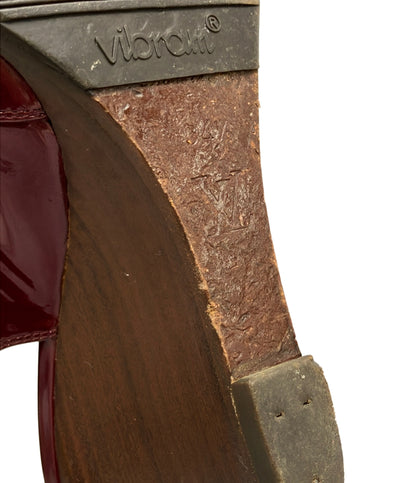 LOUIS VUITTON オープントゥサンダル ウェッジソール レディース SIZE 34.5 ルイ・ヴィトン