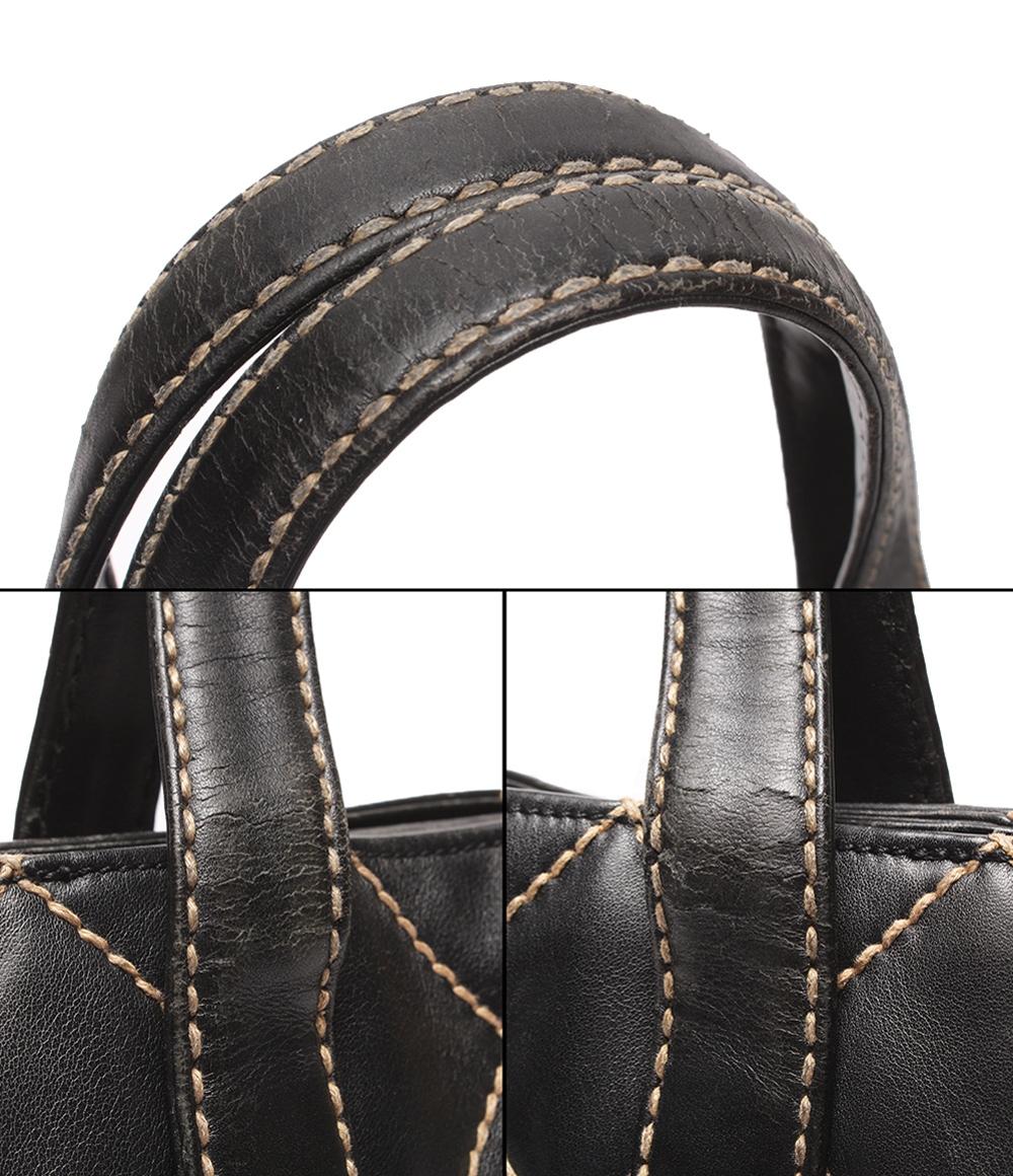 CHANEL トートバッグ ゴールド金具 7番台 ワイルドステッチ ココマーク A18126 レディース シャネル