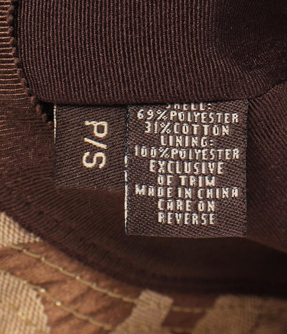 COACH バケットハット シグネチャー レディース SIZE P/S コーチ