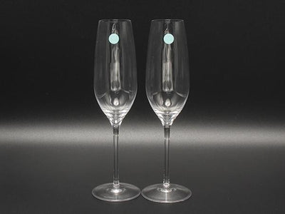 ティファニー シャンパングラス 2点セット ペア TIFFANY&Co.