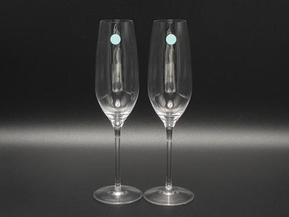 ティファニー シャンパングラス 2点セット ペア TIFFANY&Co.