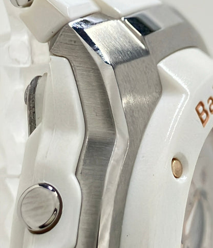 CASIO 腕時計 G-MS Baby-G クオーツ ホワイト MSG-301C レディース カシオ