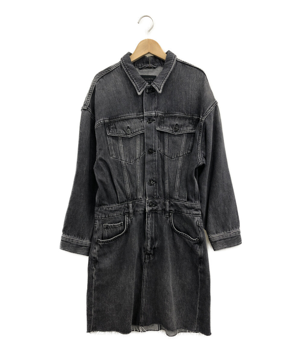 長袖デニムワンピース      レディース SIZE 4 (XL以上) ALL SAINTS