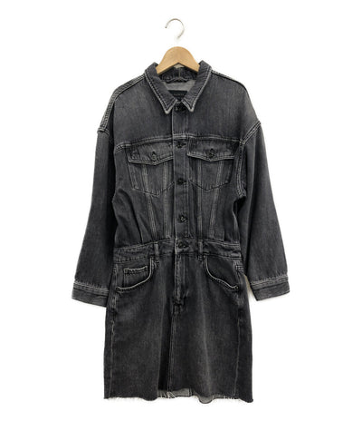 長袖デニムワンピース      レディース SIZE 4 (XL以上) ALL SAINTS