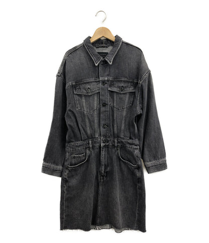 長袖デニムワンピース      レディース SIZE 4 (XL以上) ALL SAINTS