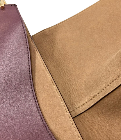 美品 FURLA 2way ショルダーバッグ 肩掛け 斜め掛け TOPHANDLE レディース フルラ