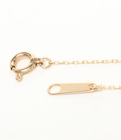 美品 VENDOME AOYAMA ネックレス K10 ペリドット ダイヤ レディース ヴァンドームアオヤマ