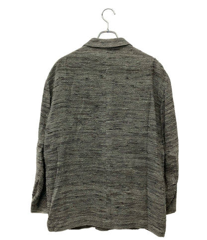 ISSEY MIYAKE MEN シルクツイード テーラードジャケット メンズ SIZE 2 イッセイミヤケ メン