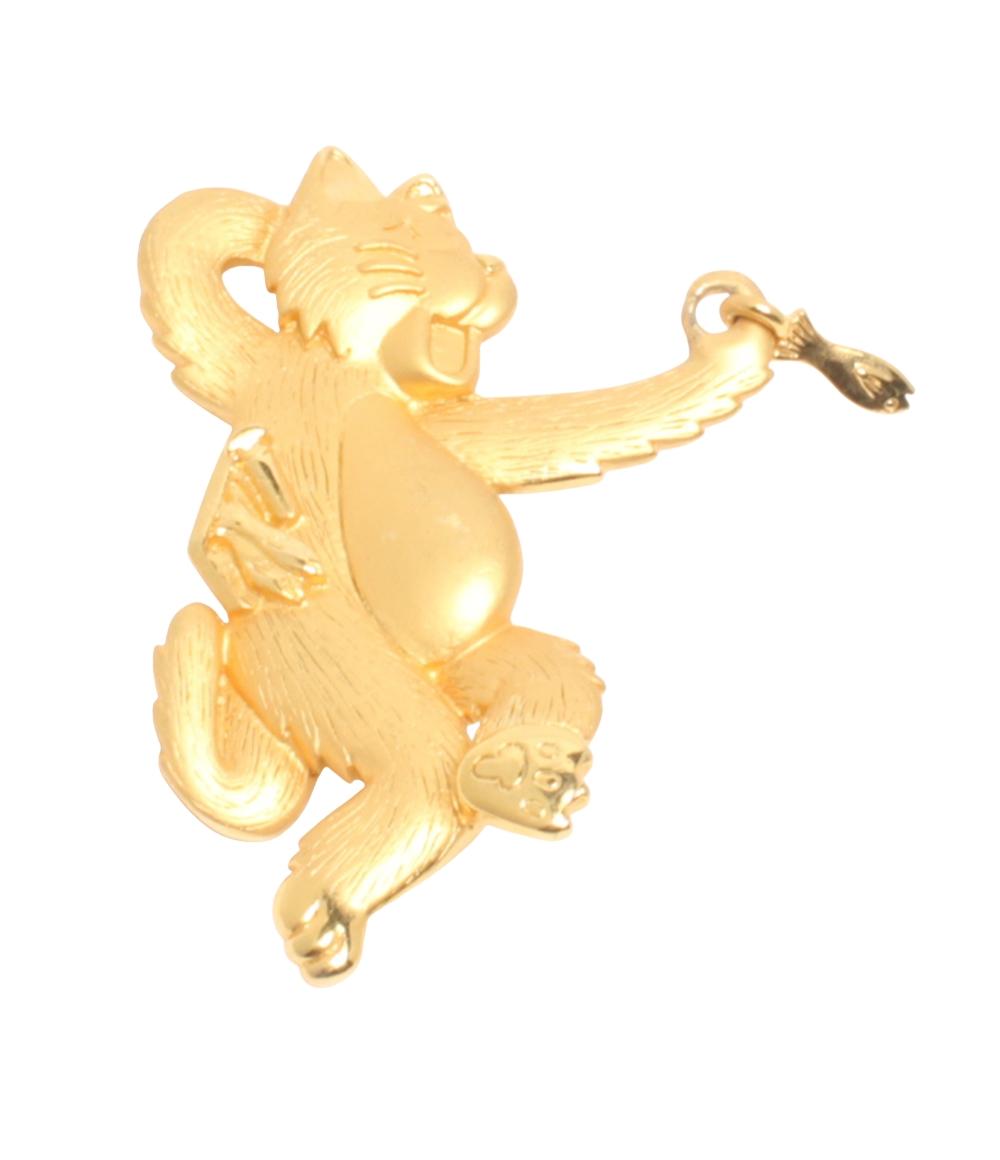 JJ Jonette Jewelry ブローチ ネコモチーフ キャットモチーフ レディース