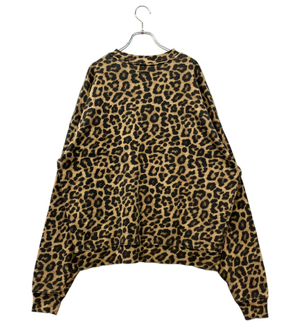 ANINE BING スウェット 長袖 MILES SWEATSHIRT  LEOPARD レディース SIZE XS アニン・ビン