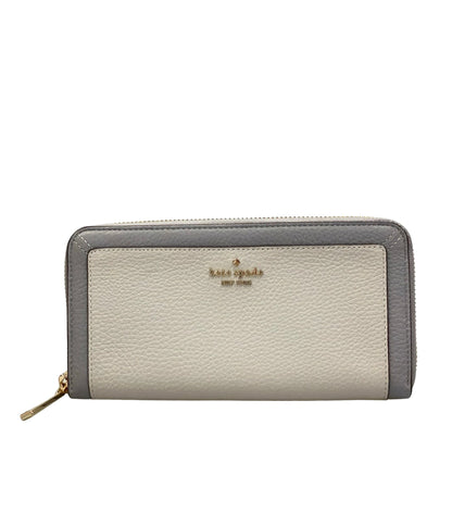 美品 Kate Spade ラウンドファスナー長財布 レディース ケイトスペード