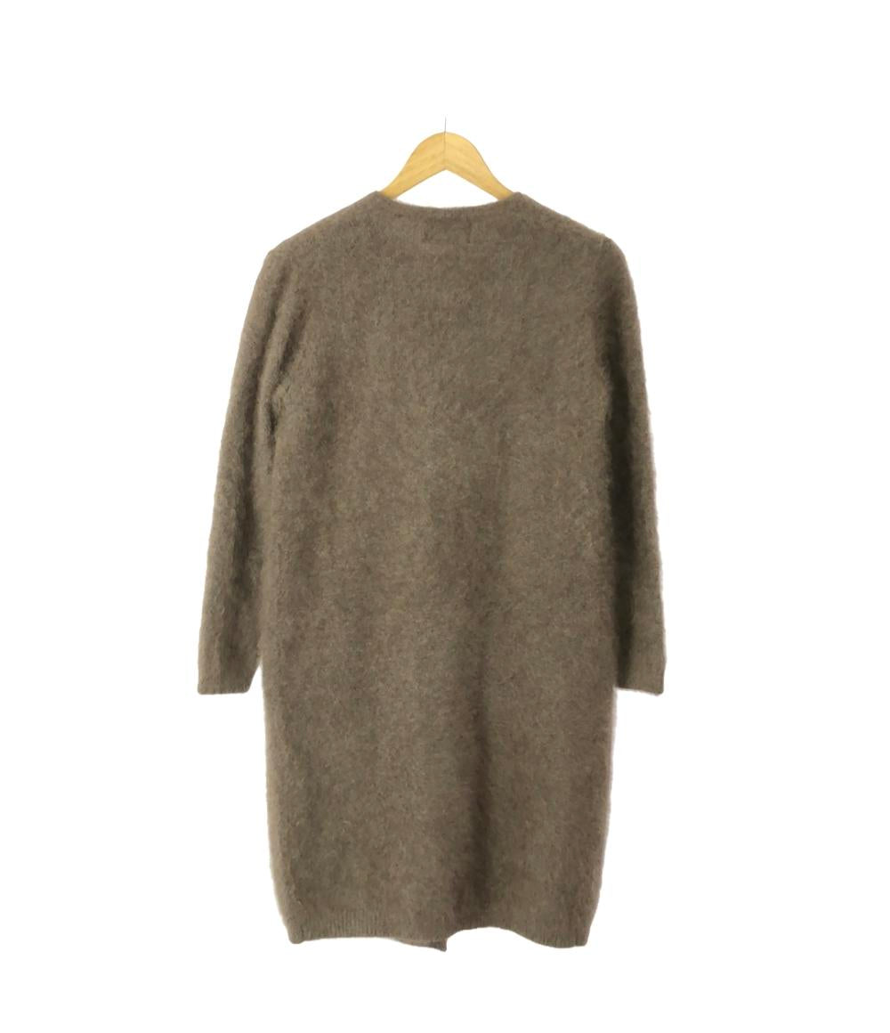 ベイジ ロングカーディガン レディース SIZE 4 (S) BEIGE.