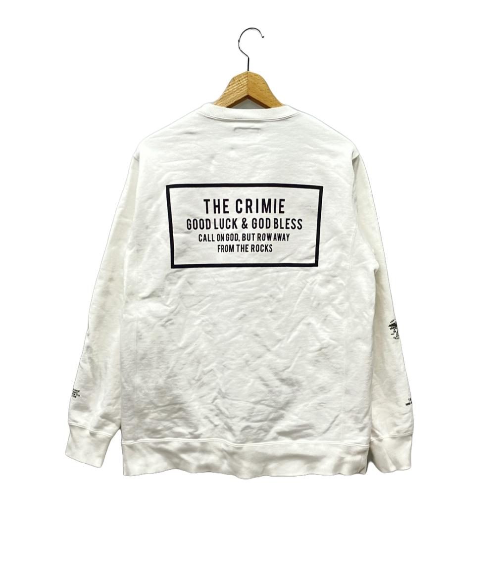 クライミー ロゴ長袖スウェット クール ポケット メンズ SIZE XXL (XL) CRIMIE